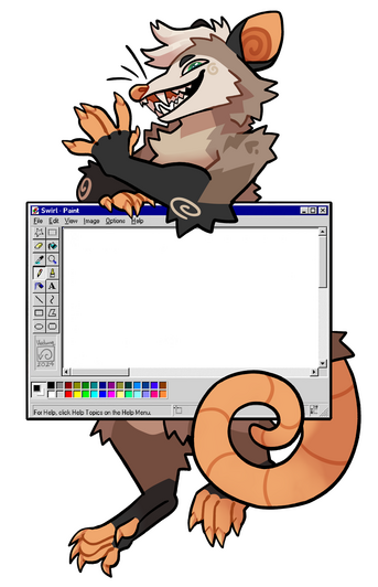 MS Paint Badge Commission